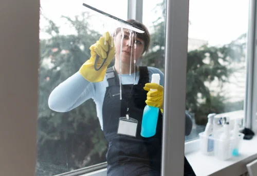 Nettoyage de vitres intérieures et extérieures à Bavay